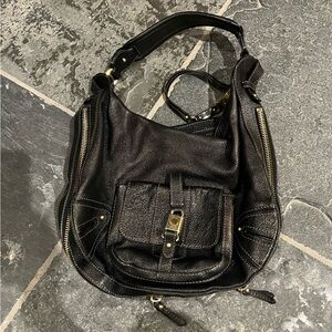 Marc Jacobs black leather bag